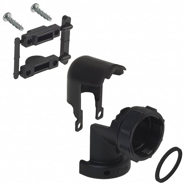 1546349-2 TE Connectivity AMP Connectors  Carcasas traseras y abrazaderas de cables